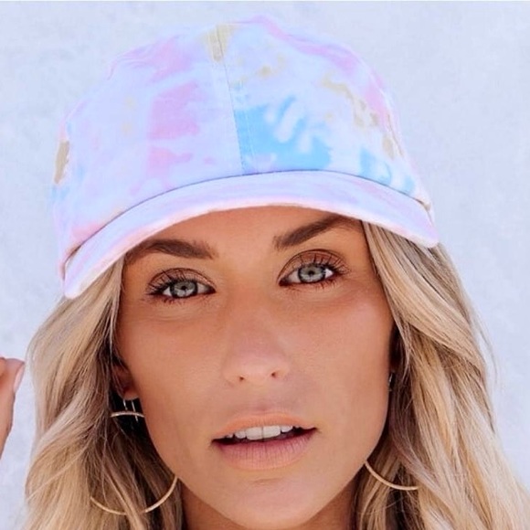 NWOT DAVID and YOUNG SASHA TIE DYE BASEBALL HAT🧢, Sz.OS, BNWOT - Picture 3 of 8